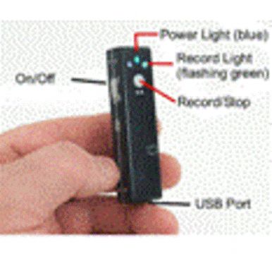 Micro Camcorder - World's Smallest Camcorder. 33 Hours Record Time